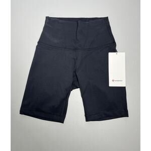 Lululemon Wunder Train HR Short 8" Womens 4 Black High Rise Athletic Shorts